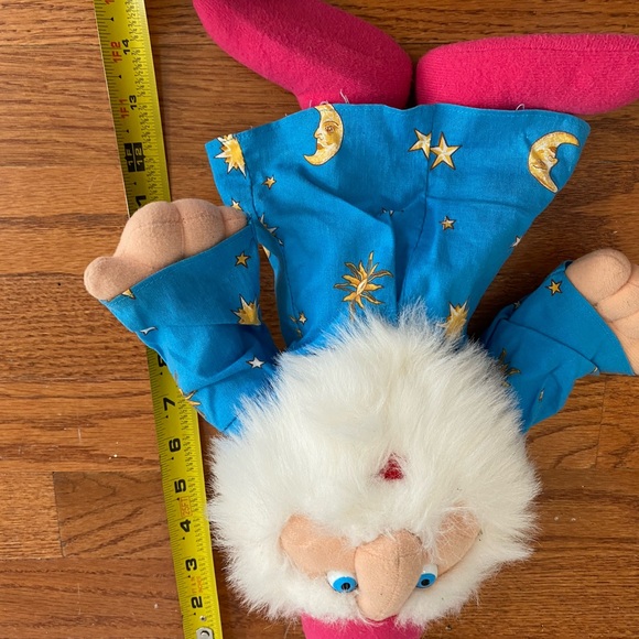Rare Liberty Wizard Vintage Toy Plush Late 80's Stuffed Toy 1 Collectible 15” - Picture 4 of 5